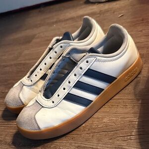 adidas White and Blue Men's Shoes